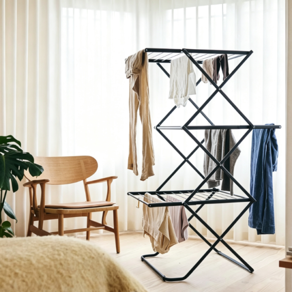 Folding Multi-Tier Clothes Drying Rack