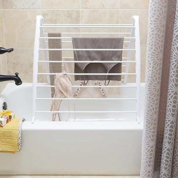Adjustable Wing Foldable Clothes Drying Rack